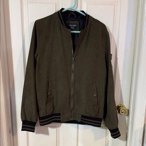 Men's Olive Bomber Jacket